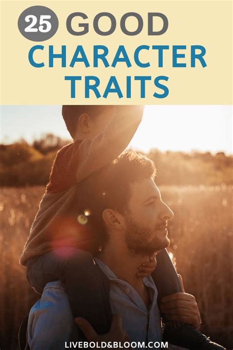 25 Good Character Traits List Essential For Happiness Good Character