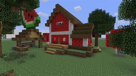 Andyisyoda explores past and present house design! Mushroom House Minecraft Project