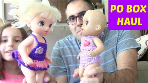 Homemade Baby Doll Clothes Po Box Haul Theplussideofthings Youtube