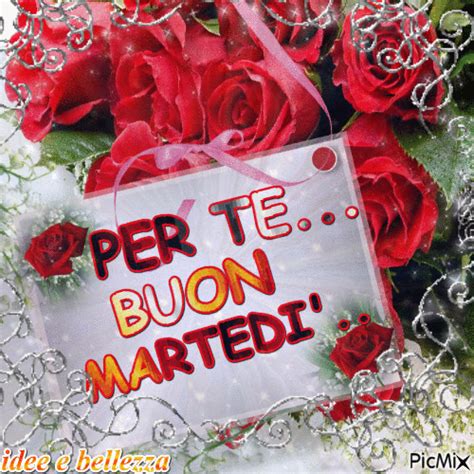 Buon martedi',festeggiamo questo nuovo giorno come fosse l'unico. Buon martedi gif 2 » GIF Download