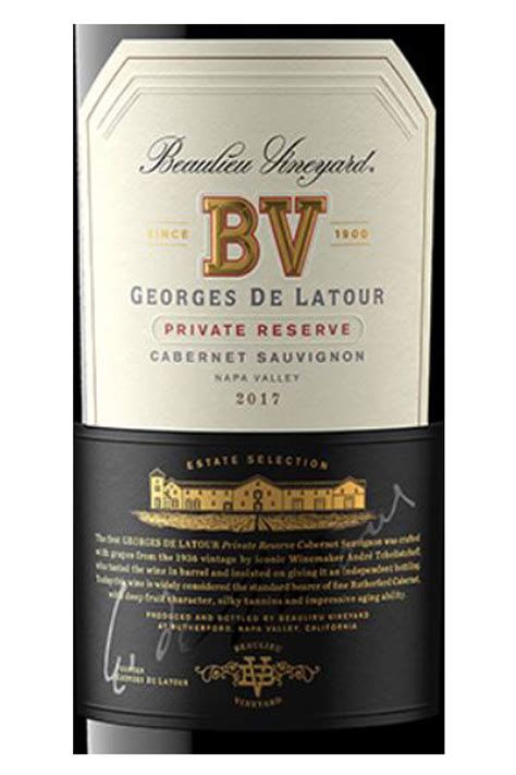 Beaulieu Vineyard Bv Beaulieu Vineyard Bv Georges De Latour