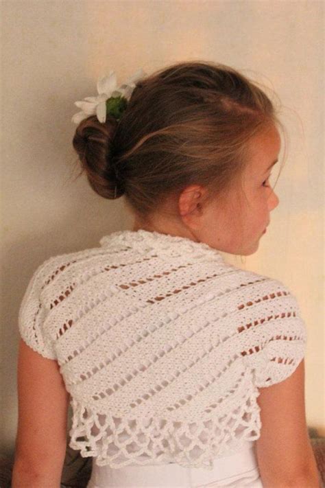 A Very Pretty Lace Shrug Made Just For Your Little Princessthis