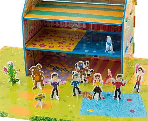The Wiggles Playhouse And Storybook Playset Au