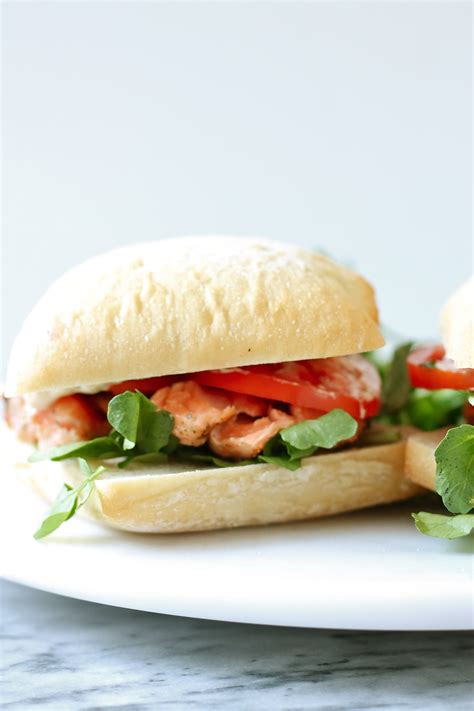 Grilled Salmon Sandwiches With Sesame Aioli Perpetually Hungry