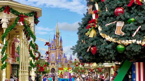 Magic Kingdom 2020 Christmas Decorations At Walt Disney World In