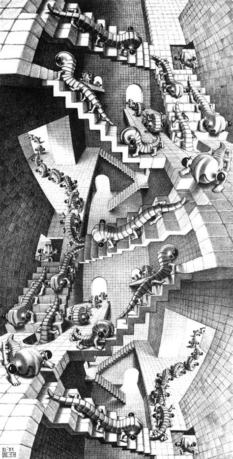 House Of Stairs By Mc Escher Facts And History Of The Painting