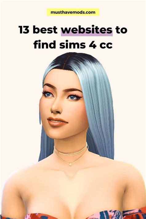 13 Best Sims 4 Cc Websites To Go Cc Shopping Sims 4 Cc Clothes Sims