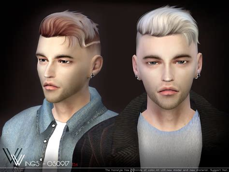 Top Sims 4 Male Hair Cc