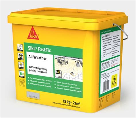 Sika Fastfix All Weather Self Setting Paving Jointing Compound