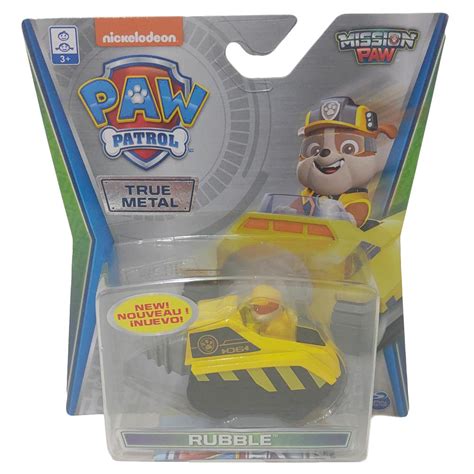 Paw Patrol True Metal Die Cast Vehicle Mission Paw Rubble