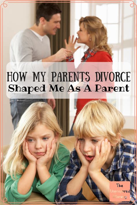 How My Parents Divorce Shaped Me As A Parent The Unprepared Mommy