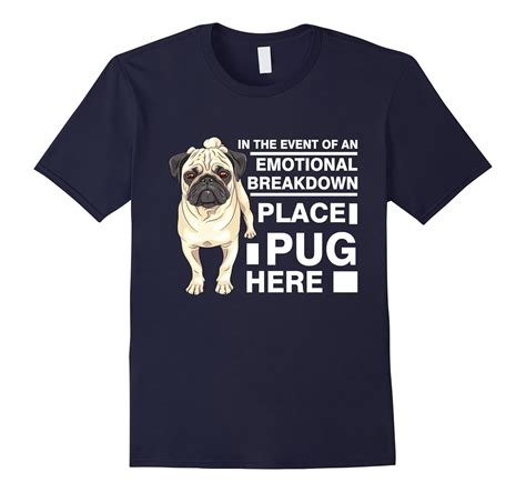 Place Pug Here Shirt Pug Lover T Tee Funny Pet Dog Owners Tshirt Pug
