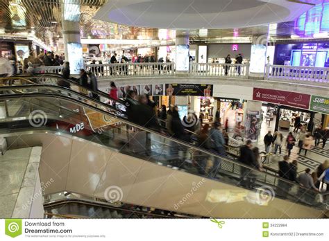 Moscow Russia Underground Shopping Center Okhotny Ryad Editorial Stock