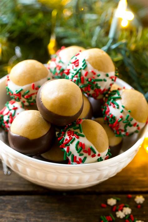 Place balls on waxed paper. Buckeye Balls (Peanut Butter Balls) - Dinner at the Zoo