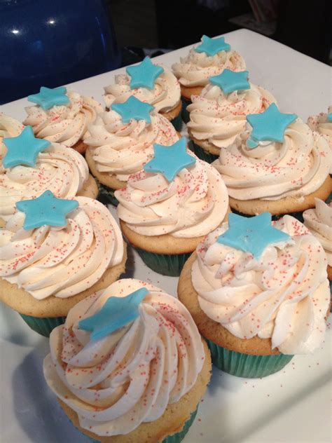 Star Cupcakes Desserts Star Cupcakes Baked Goods