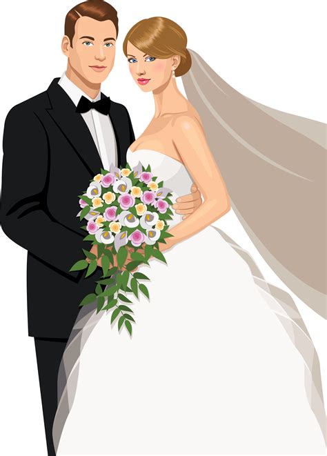 Casamento Bride Clipart Wedding Illustration Bride And Groom Silhouette