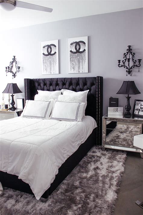 Black And White Bedroom Decor Reveal White Bedroom Decor Apartment