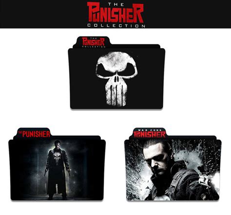 The Punisher Collection Folder Icons By Jesusofsuburbiatr On Deviantart