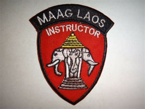 Vietnam War Us Military Assistance Advisory Group Maag Laos Instructor