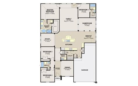 Our home styles include classic, modern, custom, prefab, and more. Ryland Homes orlando Floor Plan | plougonver.com