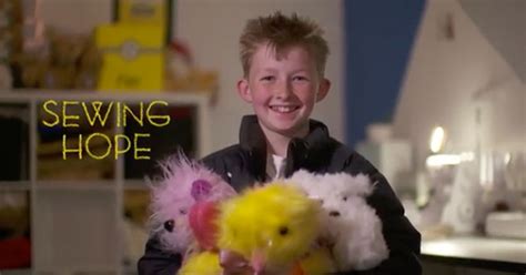 Meet The 12 Year Old Boy Who Spends His Free Time Making Teddy Bears