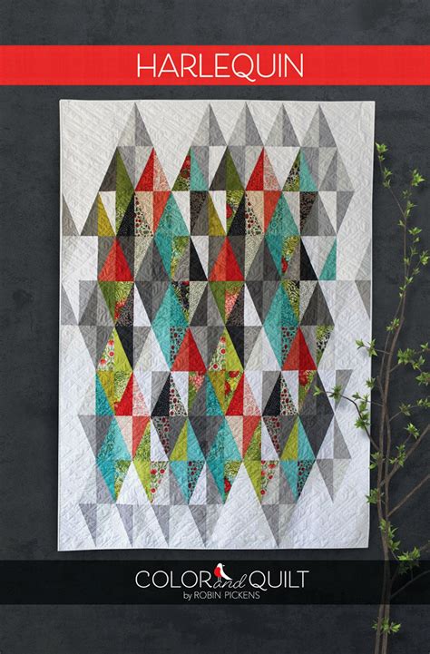 Harlequin Quilt Sewing Pattern By Robin Pickens