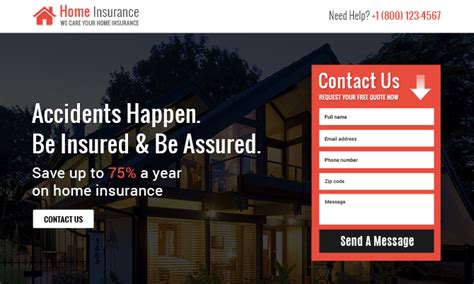 Insurance lead services offers a review directory of quality online insurance leads providers as well as tips & guides for agents looking to purchase insurance leads online. Attractive responsive home insurance service landing page template design for you insurance ...