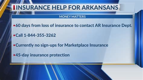Arkansas Insurance Department offering help to those who lost employer