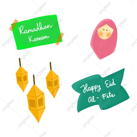Islamic Ramadhan Hd Transparent Ramadhan Islamic Sticker Pack