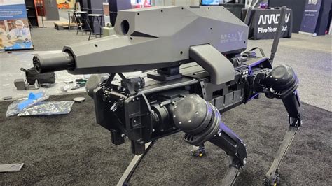 Robot Dog Gets Outfitted With Sniper Rifle