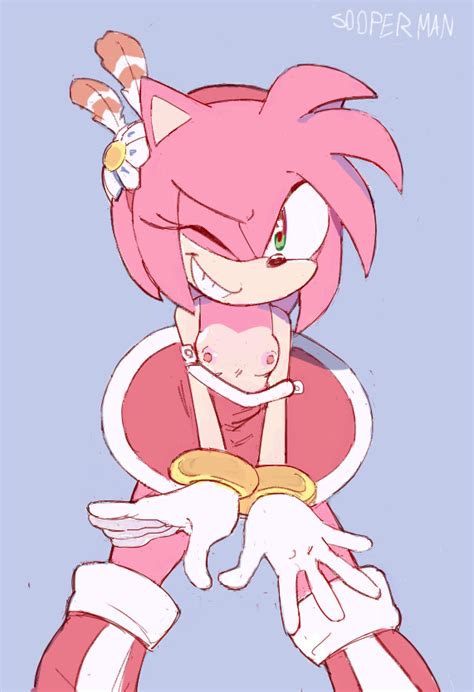 Rule 34 1girls 2d 5 Fingers Amy Rose Animal Ears Anthro Anthrofied