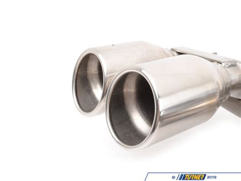 Its a bmw performance exhaust (pe), it just the muffler and they go for about $1000 give or take. 140034 - Borla Sport Exhaust Rear Mufflers with Round Tips - E46 M3 | Turner Motorsport