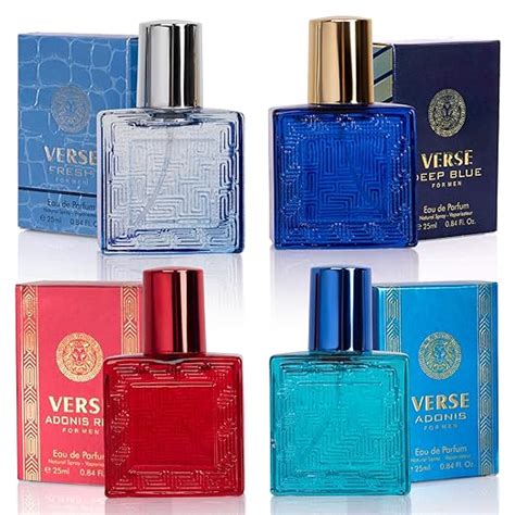 Novoglow Verse Eau De Parfum 4 Piece Mini Fragrance Set