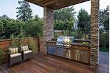 An outdoor kitchen on a deck is surely among the best outdoor kitchen ideas whether you just relaxing and enjoying the weather or having a party. 50 Enviable Outdoor Kitchens for Every Yard
