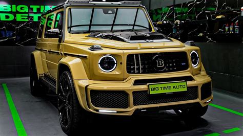 2023 Mercedes G63 BRABUS 800HP Gorgeous Project From BRABUS YouTube