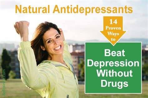 Natural Antidepressants Proven Drug Free Evidence Based Guide Be Brain Fit