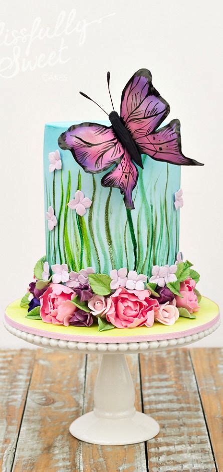 Butterfly Garden Cake For All Your Cake Decorating Supplies Please