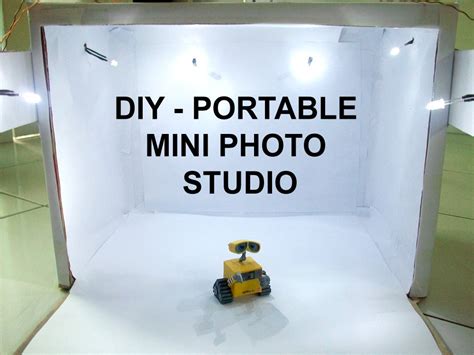 Diy Portable Mini Photo Studio 9 Steps With Pictures Instructables