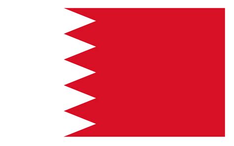 flag of bahrain the symbol of strength