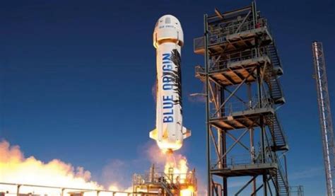 Jeff Bezos compie la sua impresa di 10minuti Blue Origin è già