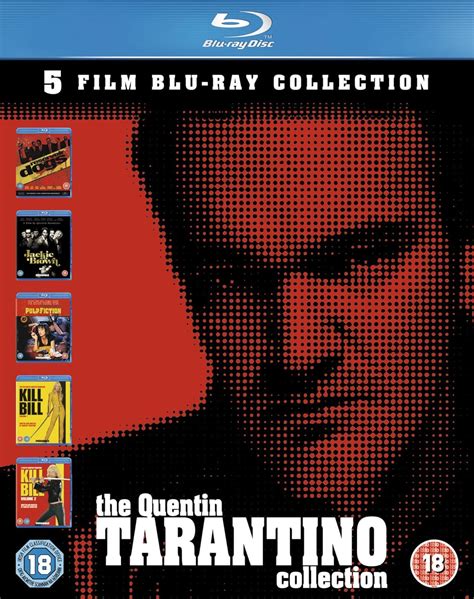 Quentin Tarantino Box Set Blu Ray Import Movies And Tv