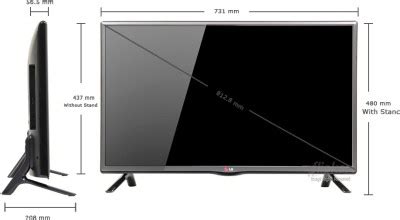 Both for the newer hd 16:9 ratio tvs as well as the older 4:3 ratio tvs. Pictures of LG 32LB550A 32 inches 80cm TV tv Online India ...
