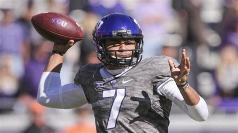 Analysis Tcu S Kenny Hill Had Nation S Most Dropped Passes Fort Worth Star Telegram