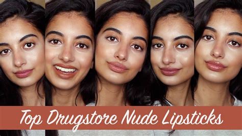 Top Drugstore Nude Lipsticks For Indian Asian Olive Skin Tones Part