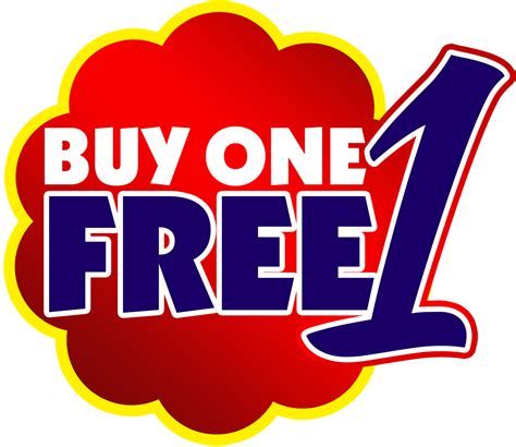 Buy 1 Get 1 Free Png Picture Png Mart