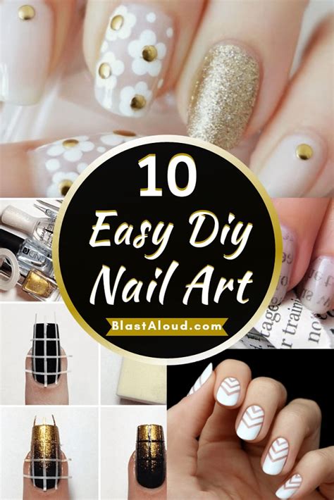 10 Cute And Easy Diy Nail Art Ideas