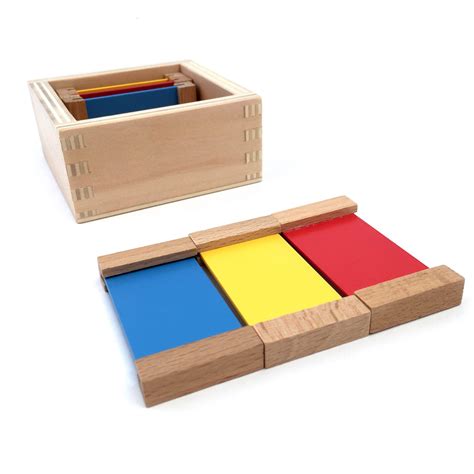 The Third Colour Box Childrens House Montessori Materials The