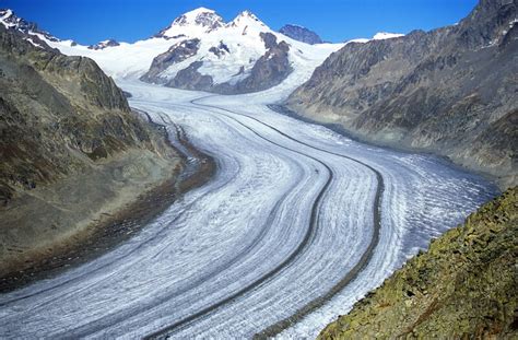 Swiss Fact Switzerlands Longest Glacier Has Shrunk 13 Kilometres