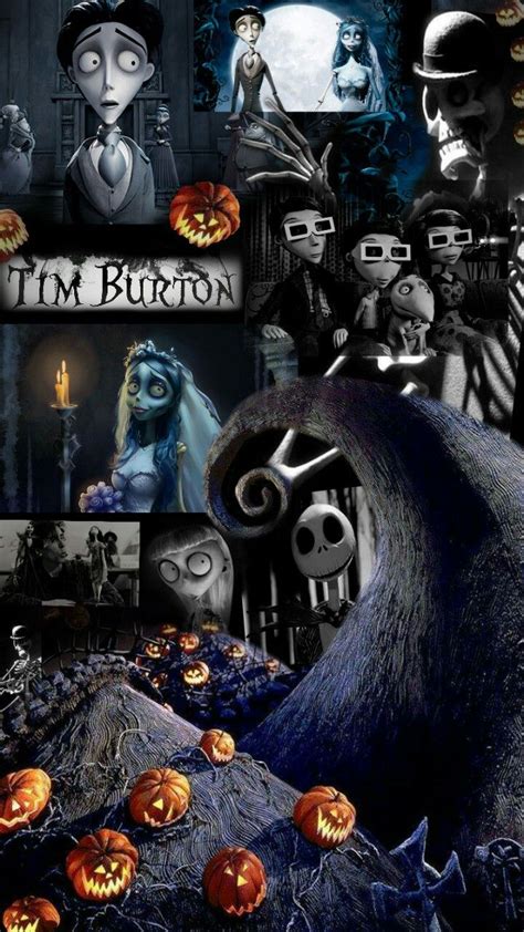 Tim Burton By Agus Fernandez Film Collage Fondos De Pantalla