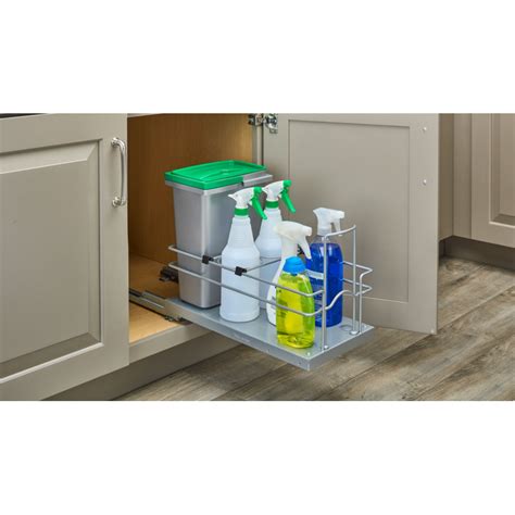 Rev A Shelf Undersink Pull Out Cleaning Organizer With Soft Close Wayfair